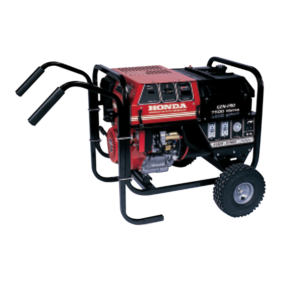 Gillette PORTABLE GENERATORS Owner's Manual