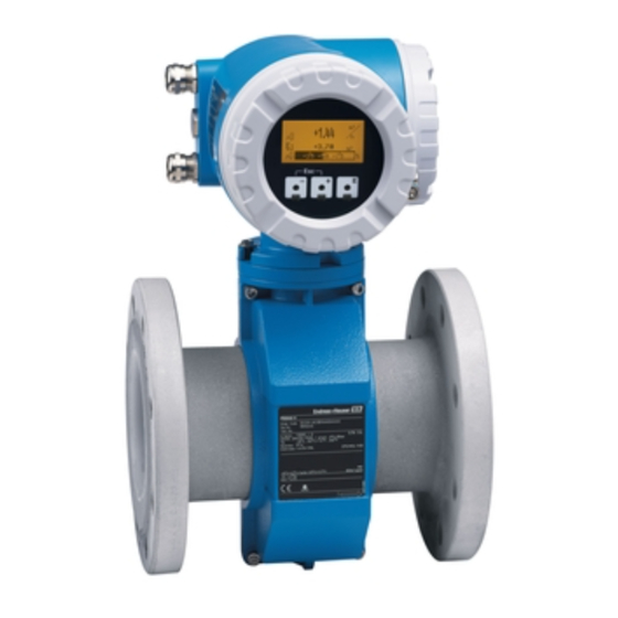 Endress+Hauser Proline Promag 55 Operating Manual