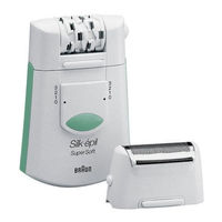 Braun Silk'epil SuperSoft Plus body system ER 1393 Manual