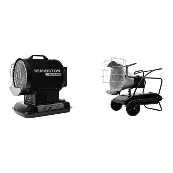 Pinnacle Climate Technologies REMINGTON REM-80-OFR-B Manuals