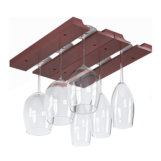 Koolr red rack STEMWARE RACK Assembly Installation Manual