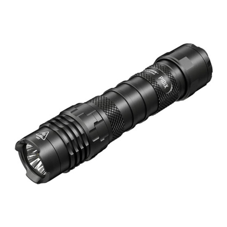 Nitecore P10iX - i-Generation 21700 Ultra Compact Flashlig Manual