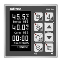 aditec MKA 800 User Manual