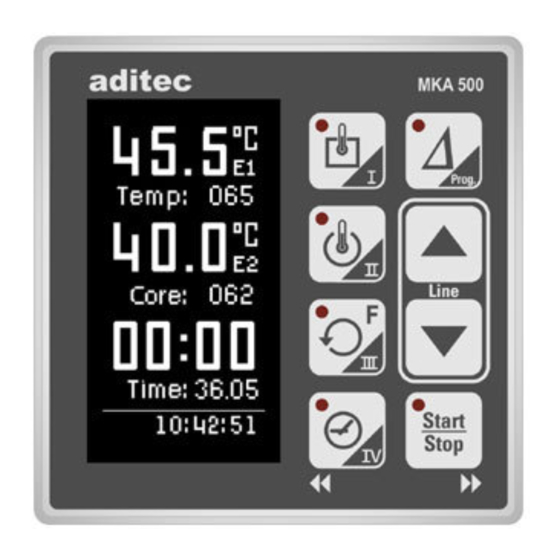 aditec MKA 500 User Manual