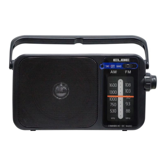 ELBE RF-942 Manual