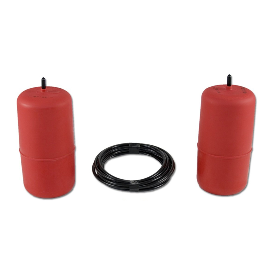 Air Lift 1000 - Air Suspension Manual