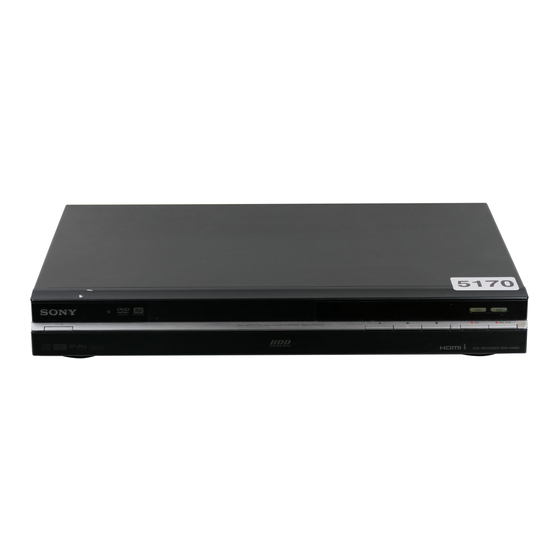 Sony RMT-D246A Service Manual