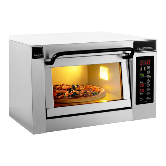 PizzaMaster PM 351ED Instructions For Installation, Use And Maintenance Manual