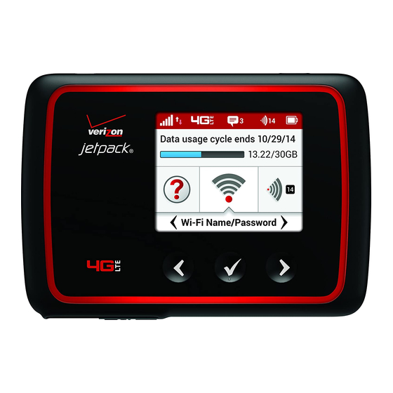 Verizon Jetpack MiFi 6620L User Manual