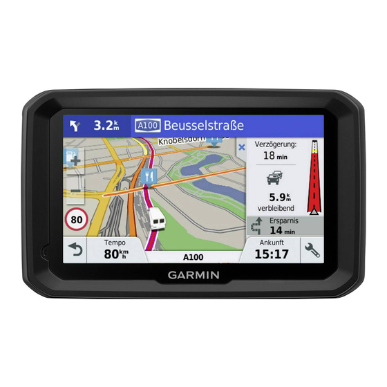Garmin Dezl 580 Owner's Manual