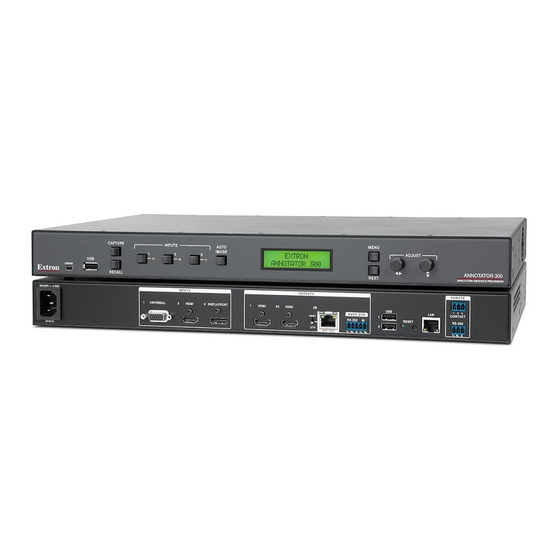 Extron electronics Annotator 300 User Manual
