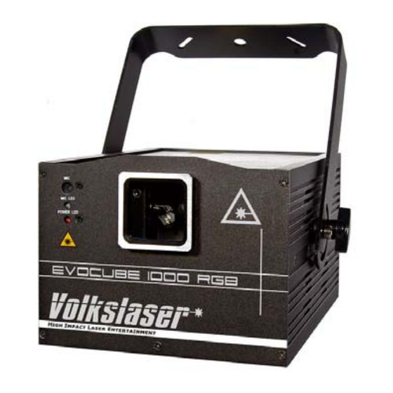 Volkslaser EVOCUBE 1000 RGB Manual