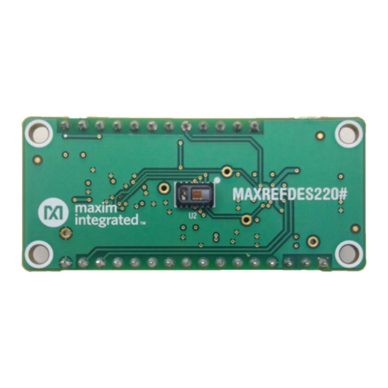Maxim Integrated MAXREFDES220 Manual