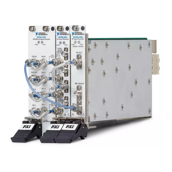 National Instruments NI 6.6 GHz MIMO Getting Started Manual