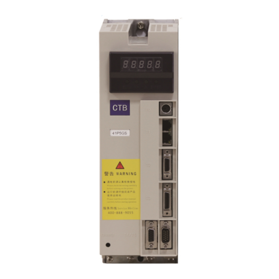 CTB BKSC GNX Series Operating Manual