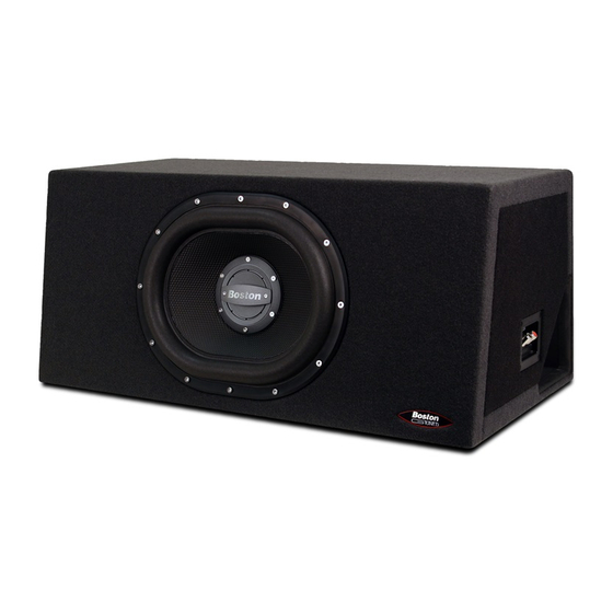 Boston Acoustics GTuned SPG555PS Specifications