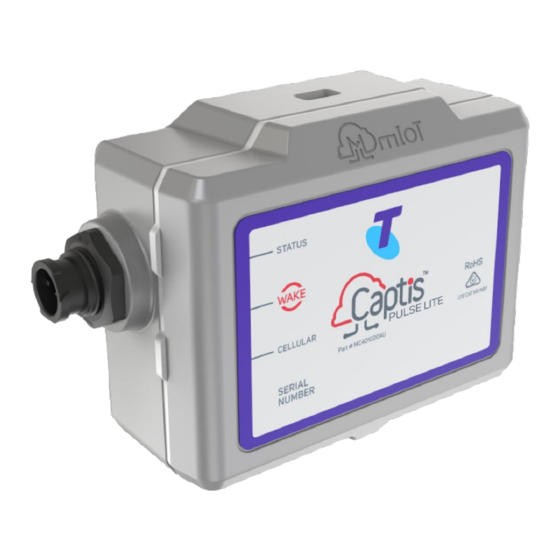 mIoT Captis Pulse Lite Installation Manual