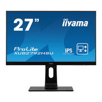 Iiyama ProLite XUB2792HSU User Manual