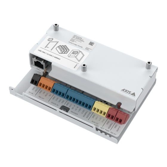 Axis A1210-B Installation Manual