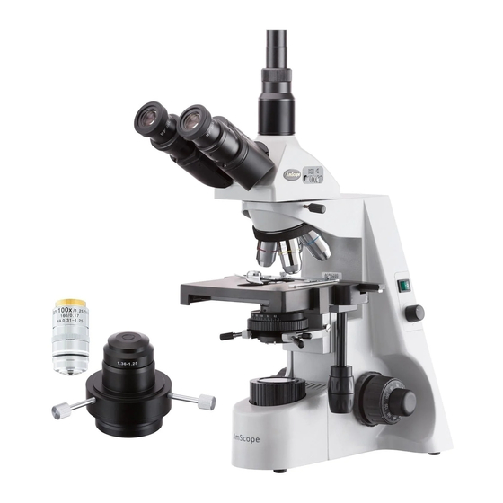 User Manuals: AmScope 660 Series Compound Microscope
