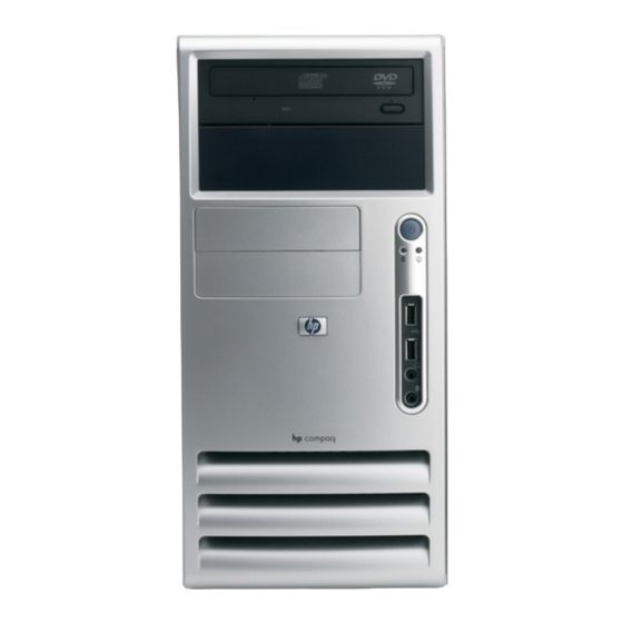 Compaq dc7700 - Convertible Minitower PC User Manual