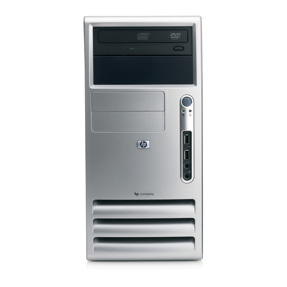 Compaq dc7700 - Convertible Minitower PC Service & Reference Manual