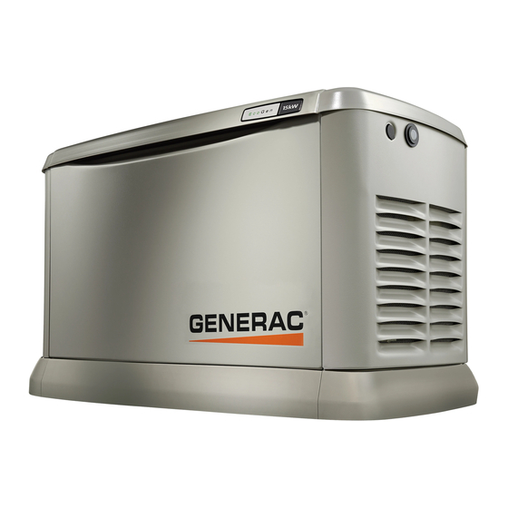 Generac Power Systems Air-cooled Generators Installation Manual