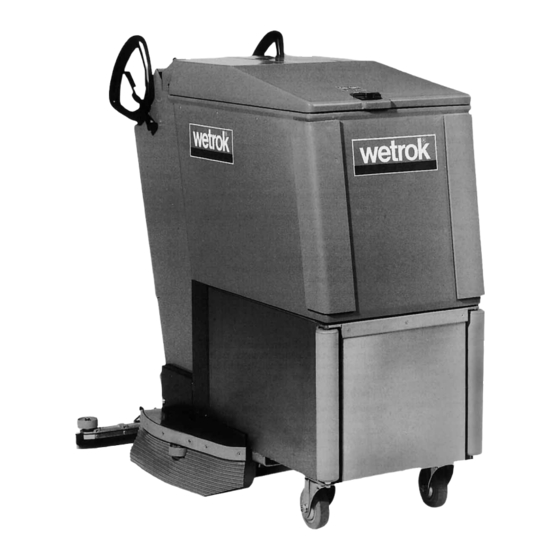 Wetrok Duomatic 500 E Operating Instructions Manual
