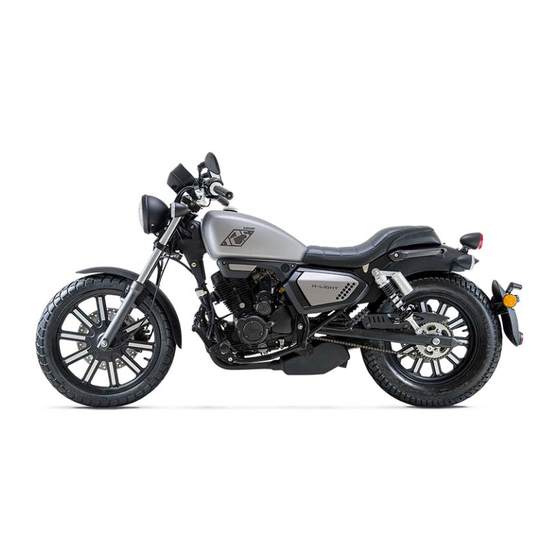 KS Motorcycles K-LIGHT125 Maintenance Manual