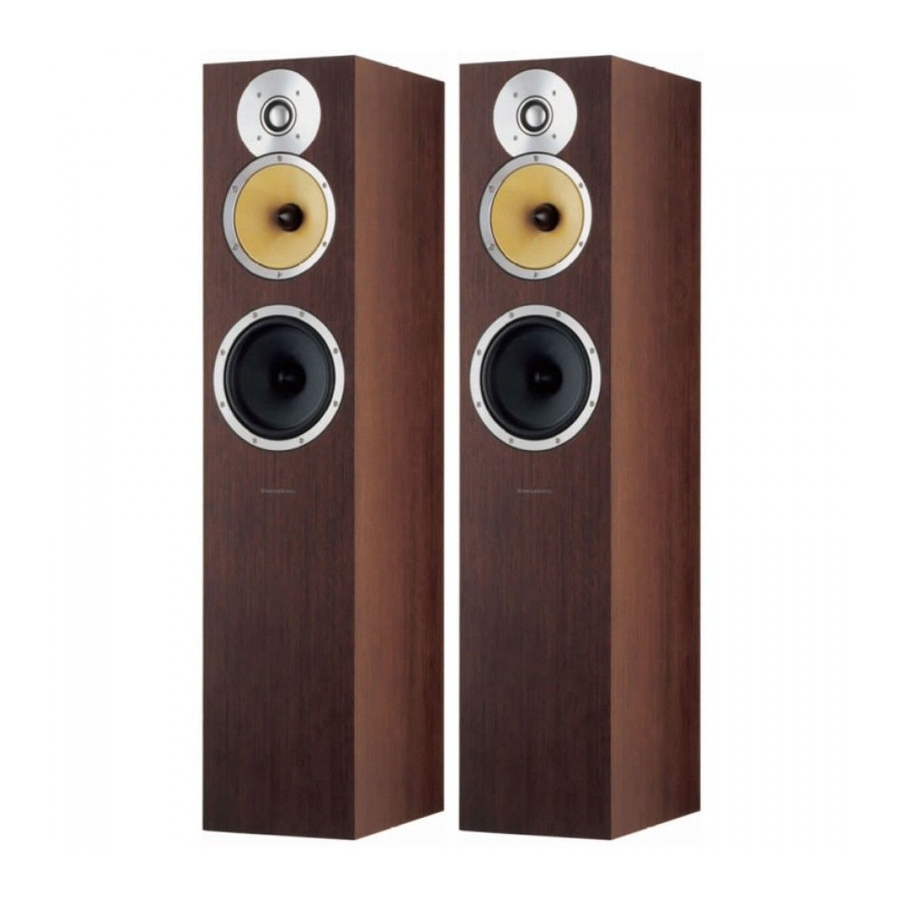 Bowers & Wilkins CM7 Manuals