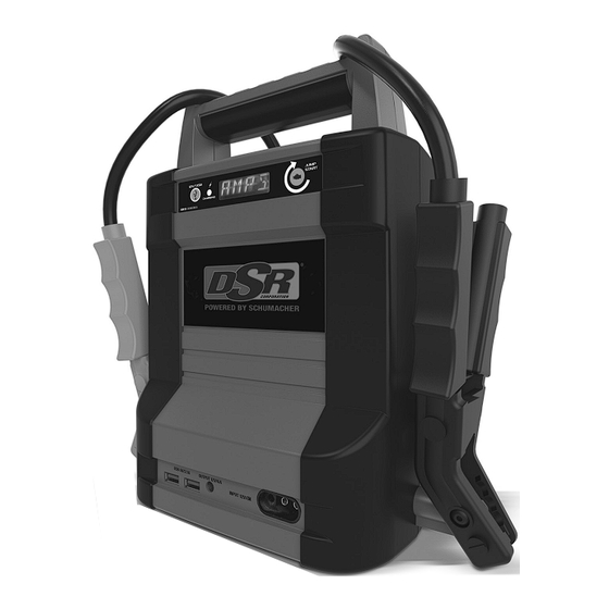 Schumacher DSR PRO Series Owner's Manual