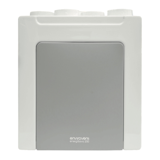 Envirovent ENERGISAVA 200 Manual