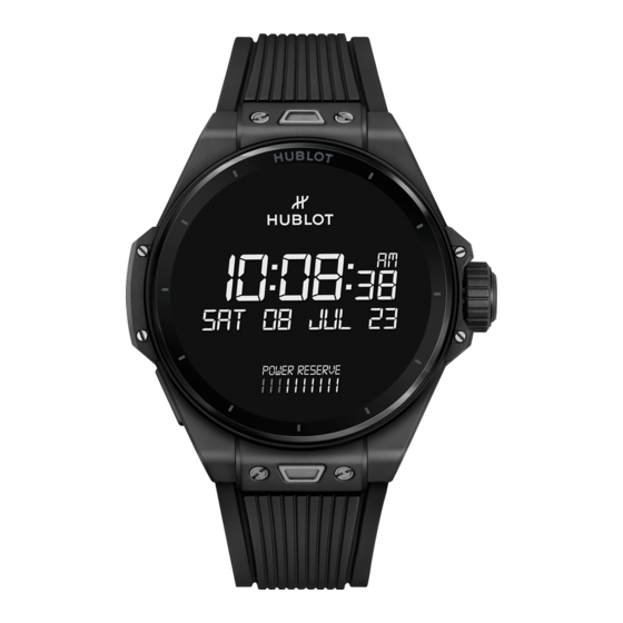 Hublot BIG BANG e Gen3 Instruction Manual