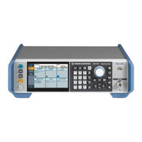 Rohde & Schwarz SMB100B User Manual