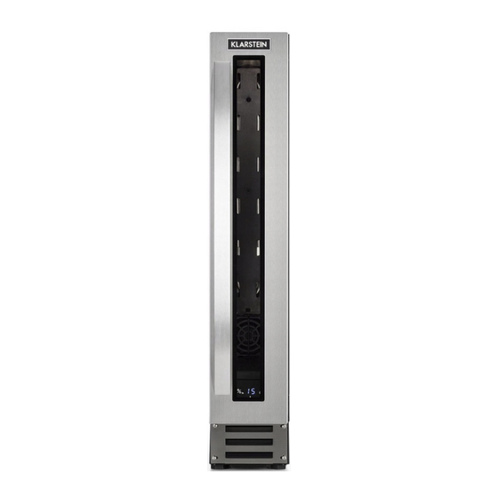 Klarstein VINOVILLA 20 BUILT-IN User Manual