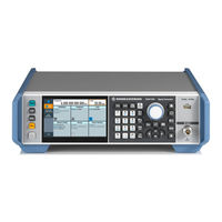 Rohde & Schwarz SMB100B Getting Started