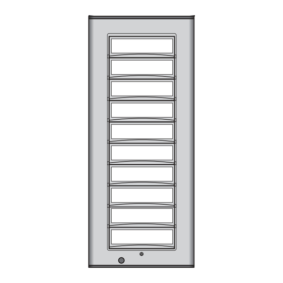 Bticino T6252B Instruction Sheet