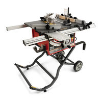 Craftsman 21829 - Professional 10 in. Portable Table Saw Operator's Manual