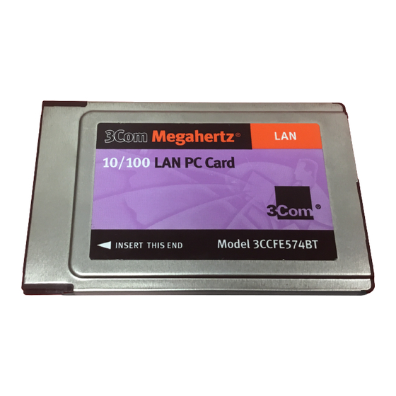 3Com Megahertz 10 Manuals