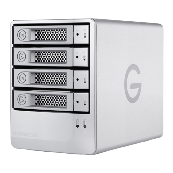 G-Technology G SPEED Q Product Manual