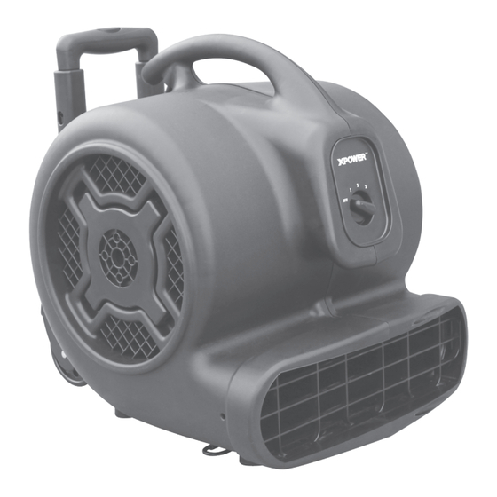 XPower P-830H Owner's Manual