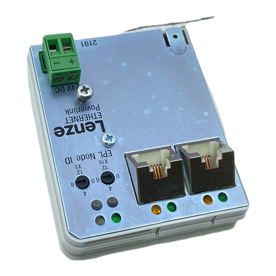 Lenze EMF2191IB Mounting Instructions