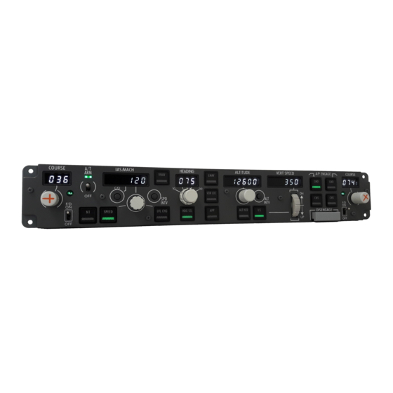 CPflight MCP737NG Quick Start Manual