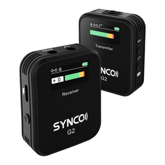 Synco G2 User Manual