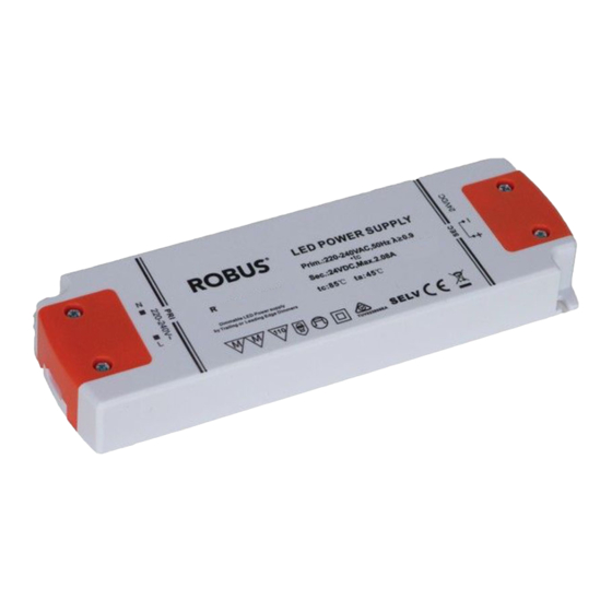 Robus RVA3012DU-PSU Instructions