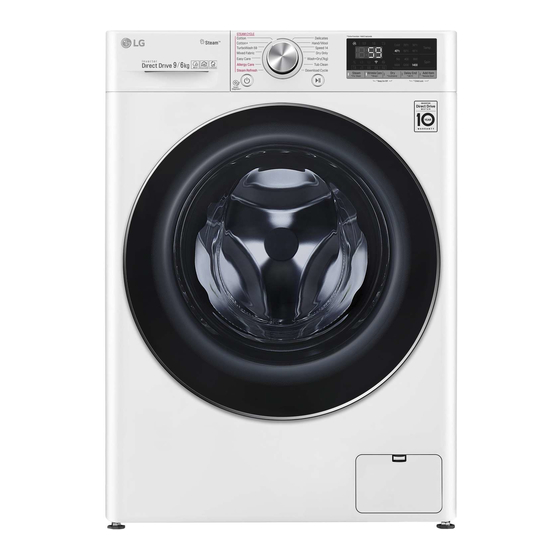 LG F4DV709H Series Washer Dryer Manuals