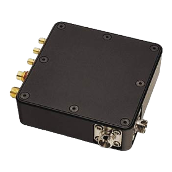 User Manuals: Newport 1607-AC Fiber-Optic Receiver