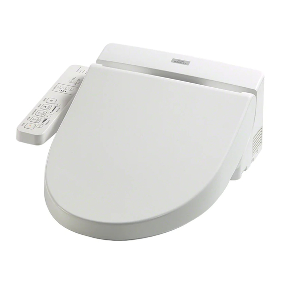 Toto washlet A100 SW2014 Instruction Manual