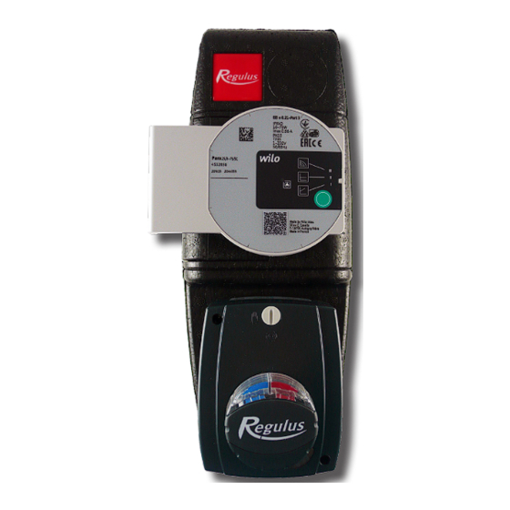 Regulus CSE MIX 5/4F Installation And Operation Manual
