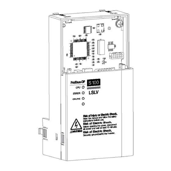 LS ELECTRIC LSLV-S100 Series User Manual